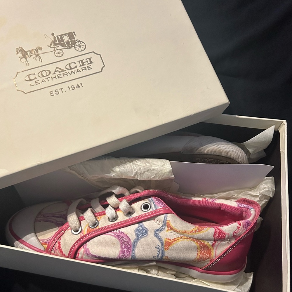 Coach Monogram Sneakers - Picture 2 of 3
